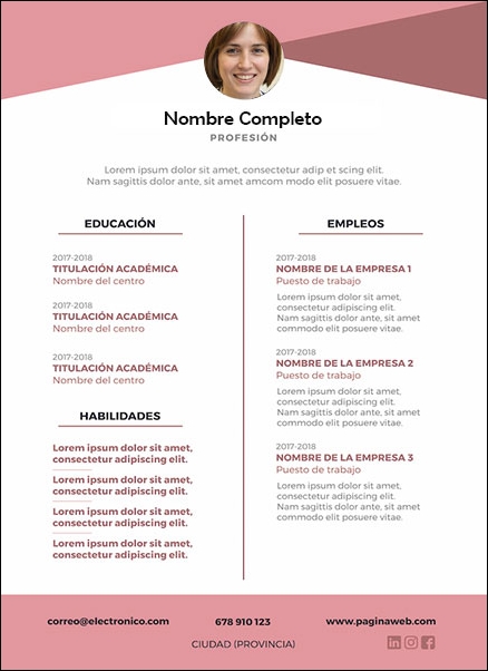 plantilla currículum ingeniero civil